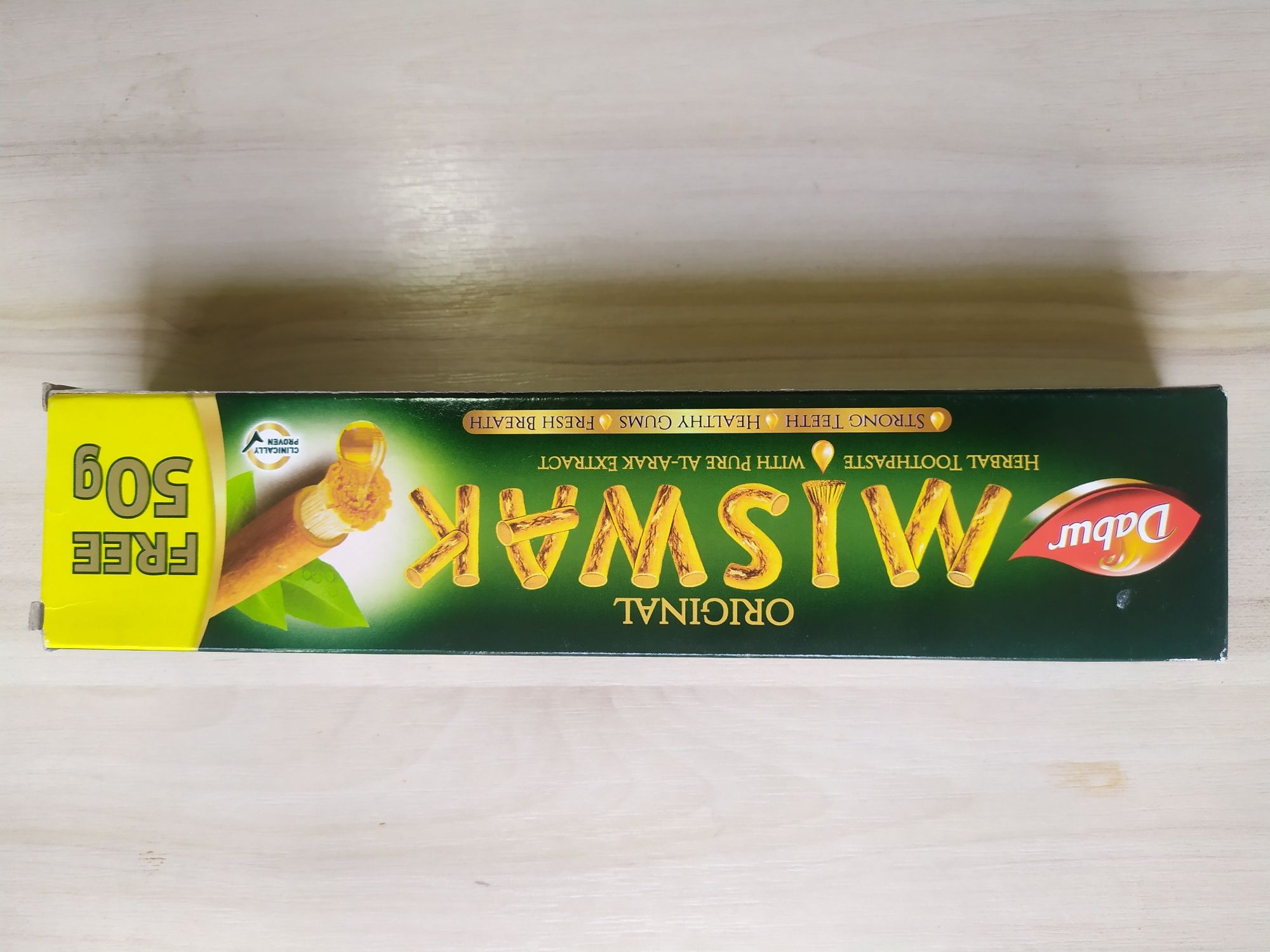 Зубная паста мисвак,miswak оригинал Египет,велика 170грамм