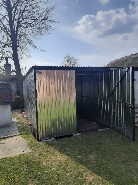 Garaż blaszany 4x5!Garaż blaszak!PRODUCENT!Garaże!Blaszaki 4x4 3x5 6x6