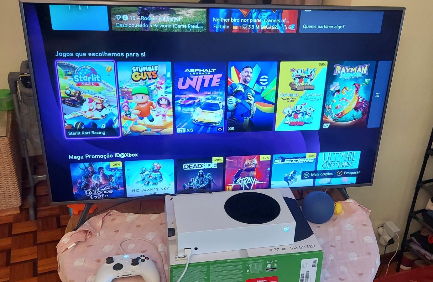 Vendo Xbox series S e TV samsung smart