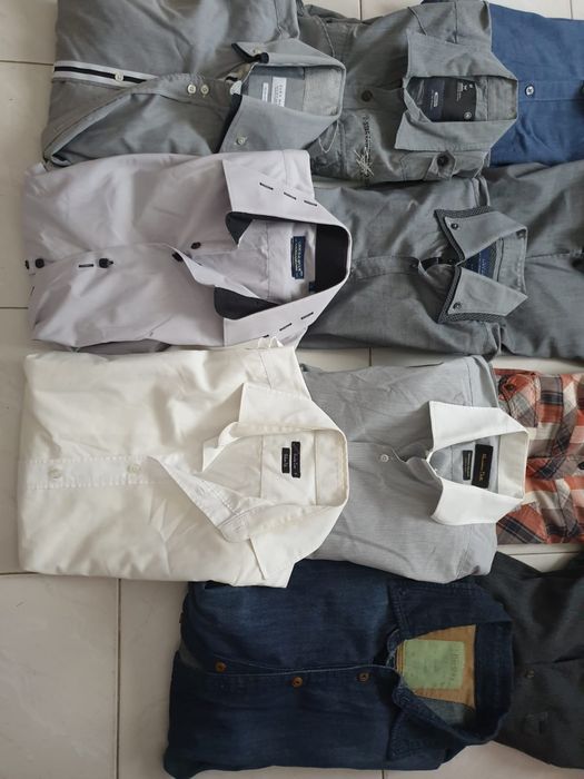 Lote de camisas Zara, element, Massimo Dutti ,etc