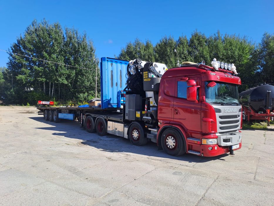 Usługa HDS 21 ton podnoszenia 36 m długości