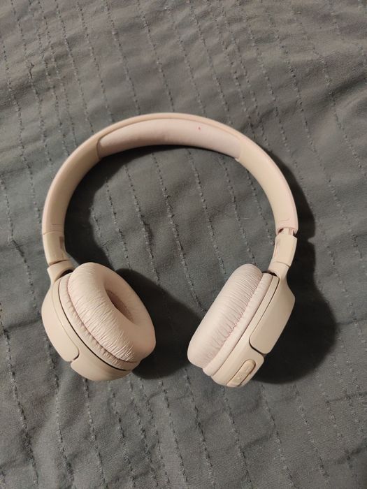 Słuchawki bezprzewodowe JBL Tune 500bt nauszne różowe bluetooth