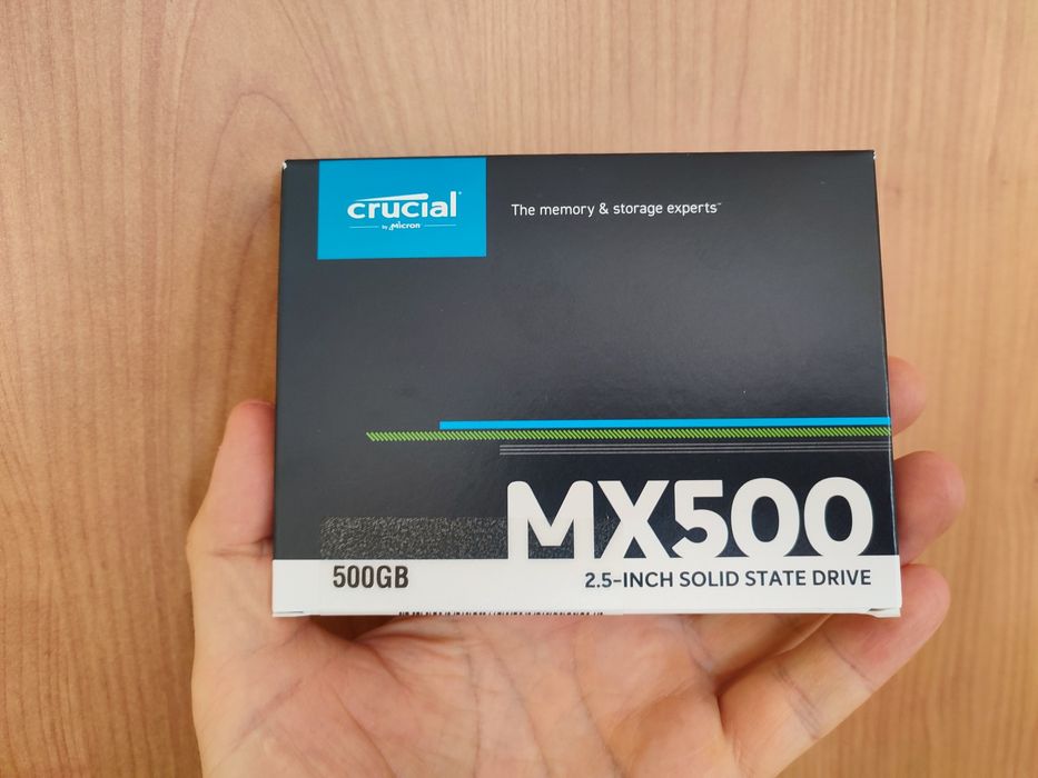Dysk SSD Crucial MX500 500GB. Nowy, zaplombowany.