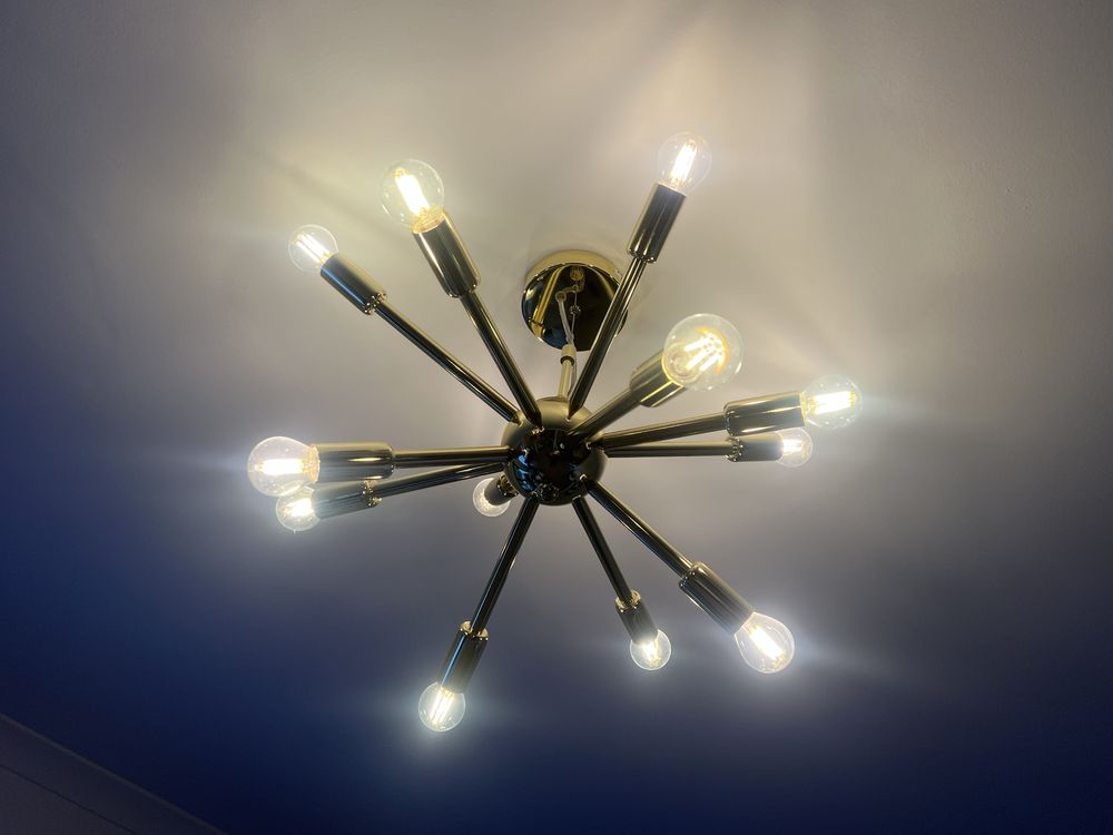 Westwing  lampa sufitowa Spike złota ,jak nowa  ( posiadam 3 sztuki)