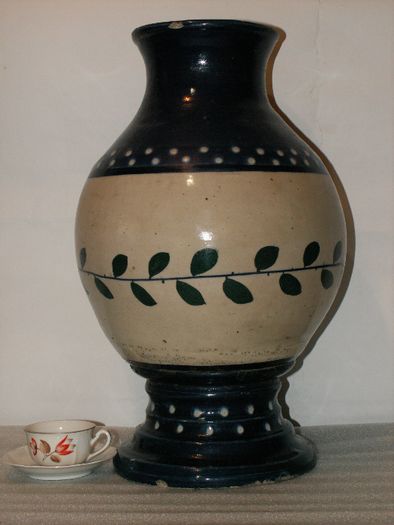 Kolos wazon Boleslawiec Nowogrodziec ceramika 19w n. Łysa Góra Iłża