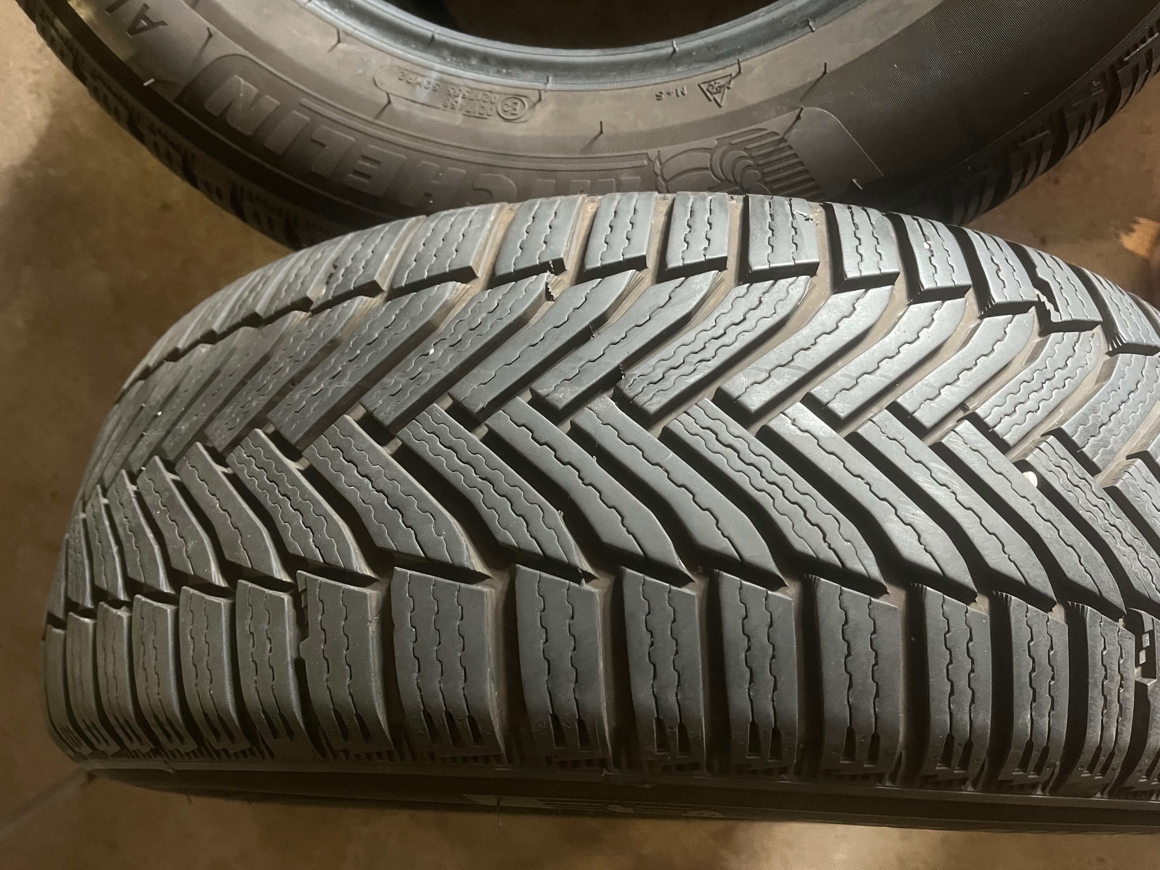 4 Pneus de neve Michelin como novos