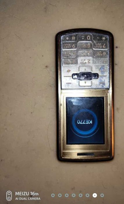 LG ke770 в неплохом состоянии