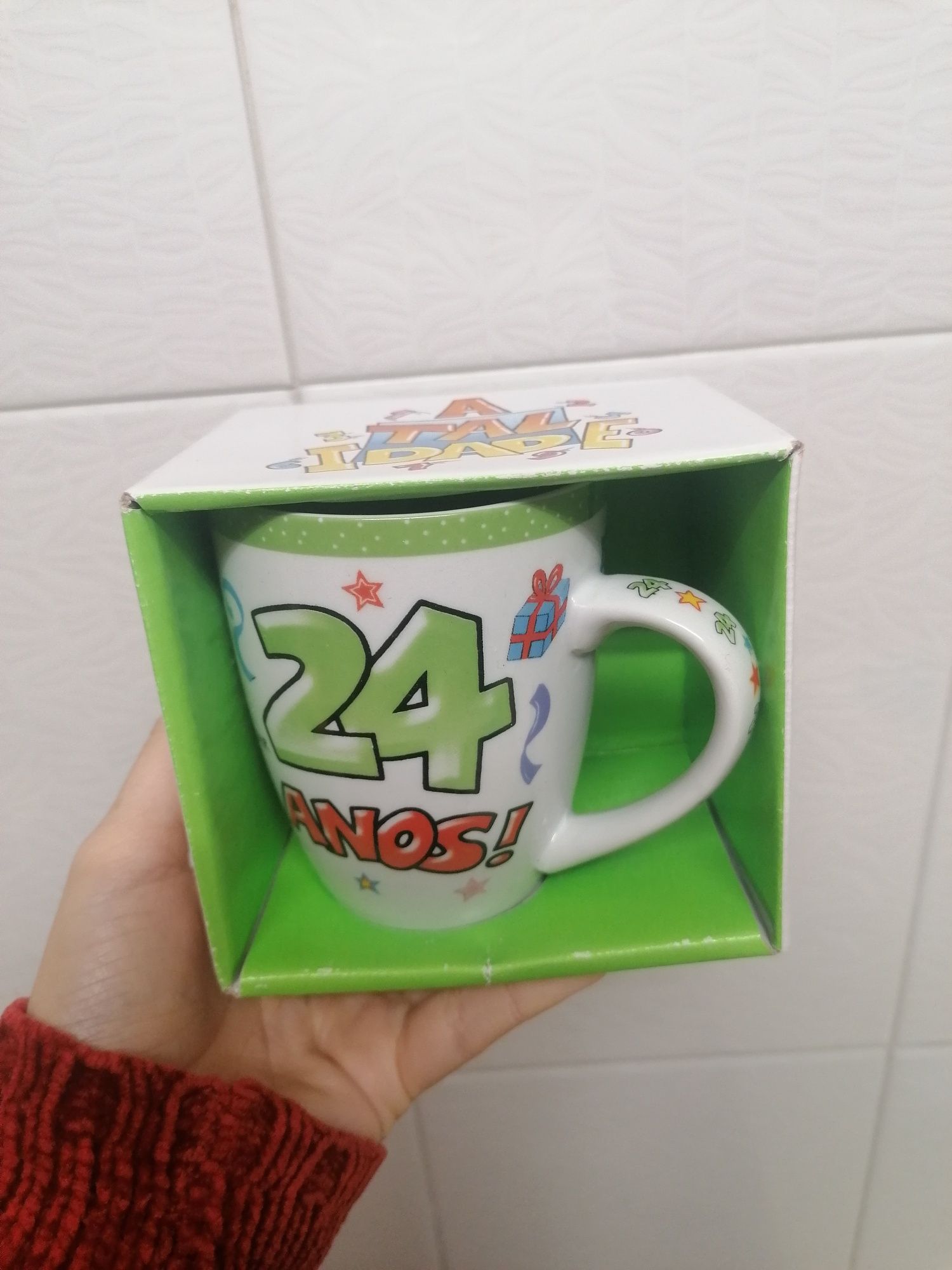 Caneca "A Tal Idade" 24 anos