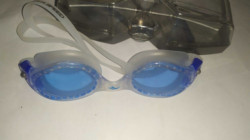 Okulary do pływania Aqua Speed Fitness Pacific bezbarwne nowe okazja