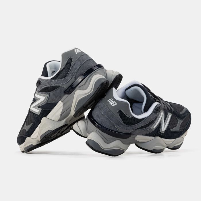 Мужские кроссовки New Balance 9060 Black Blue Grey White. 41-45