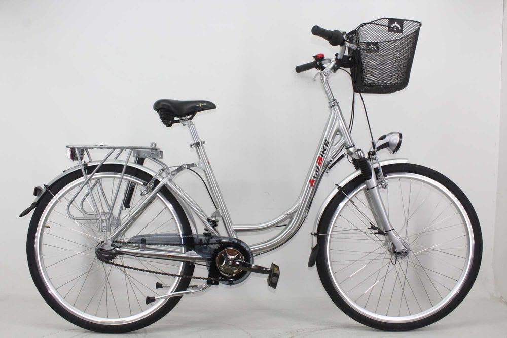 Amortyzowany ALU rower damski ALU-BIKE koła 28 7 biegów