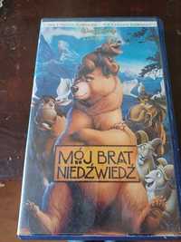 mam na sprzedaż kasetę VHS Mój brat niedźwiedź