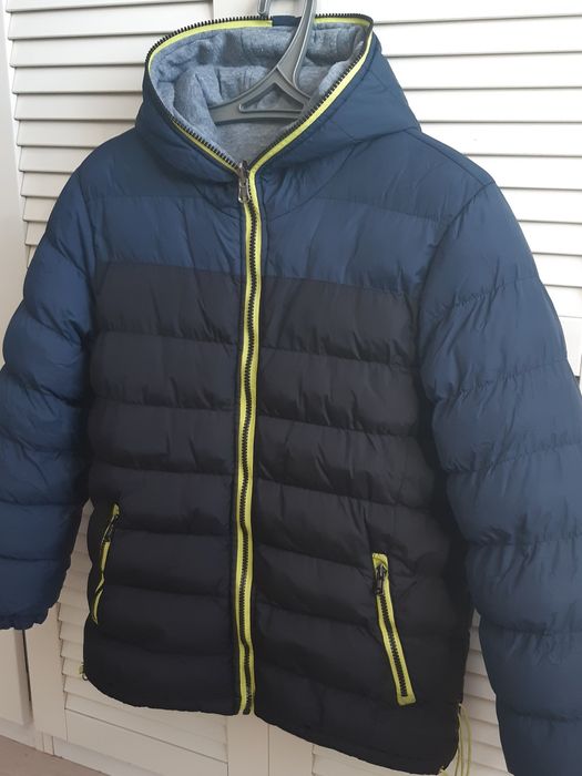 Курточка двостороння підросткова на хлопчика