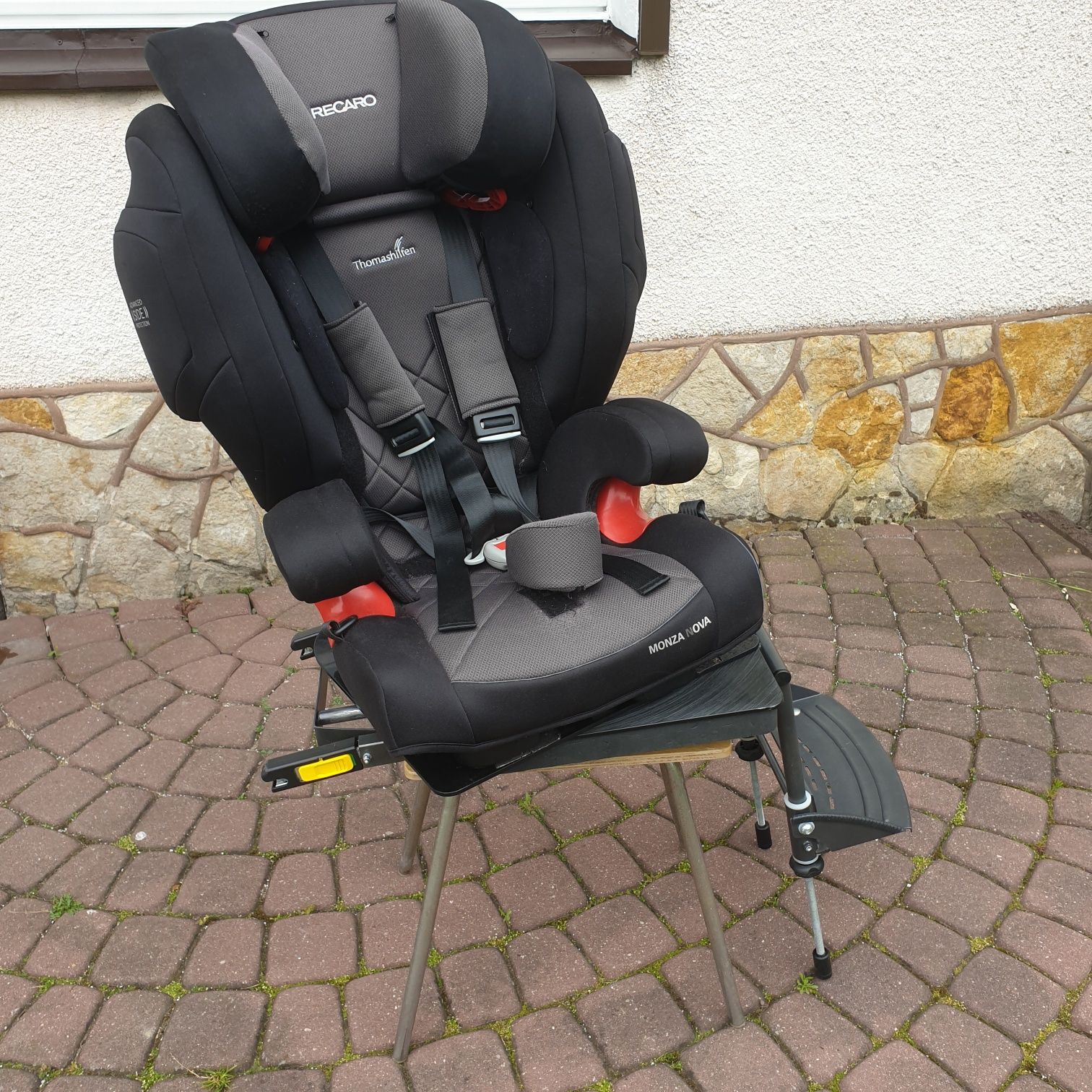 RECARO Monza Nova 2 Reha fotelik reha 15-50kg z baza obrotową Isofix