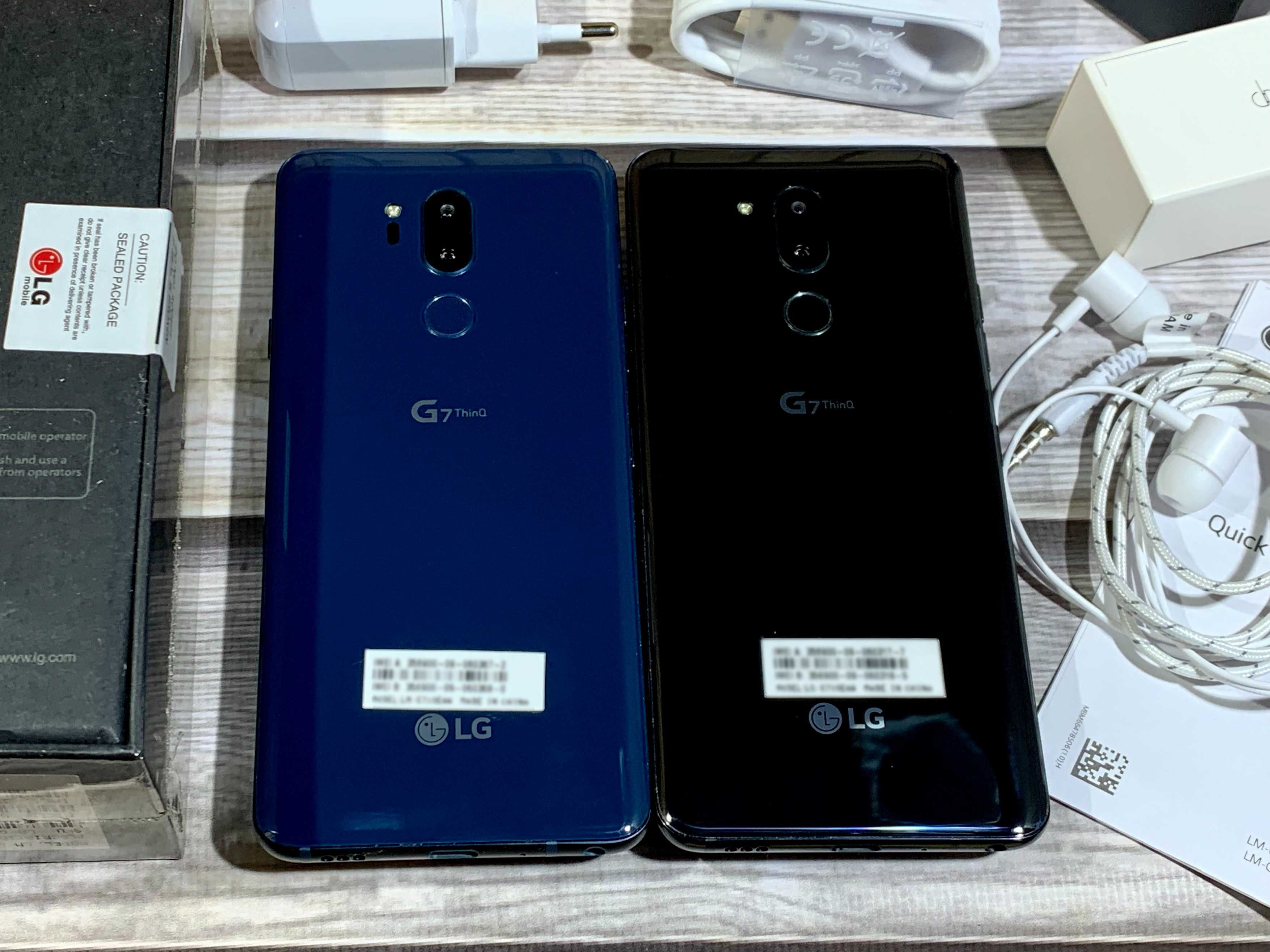 ꦿ НОВІ LG G7 G710EAW 128/6gb Dual 2 Sim IPS Запаковані є V40+, G8X