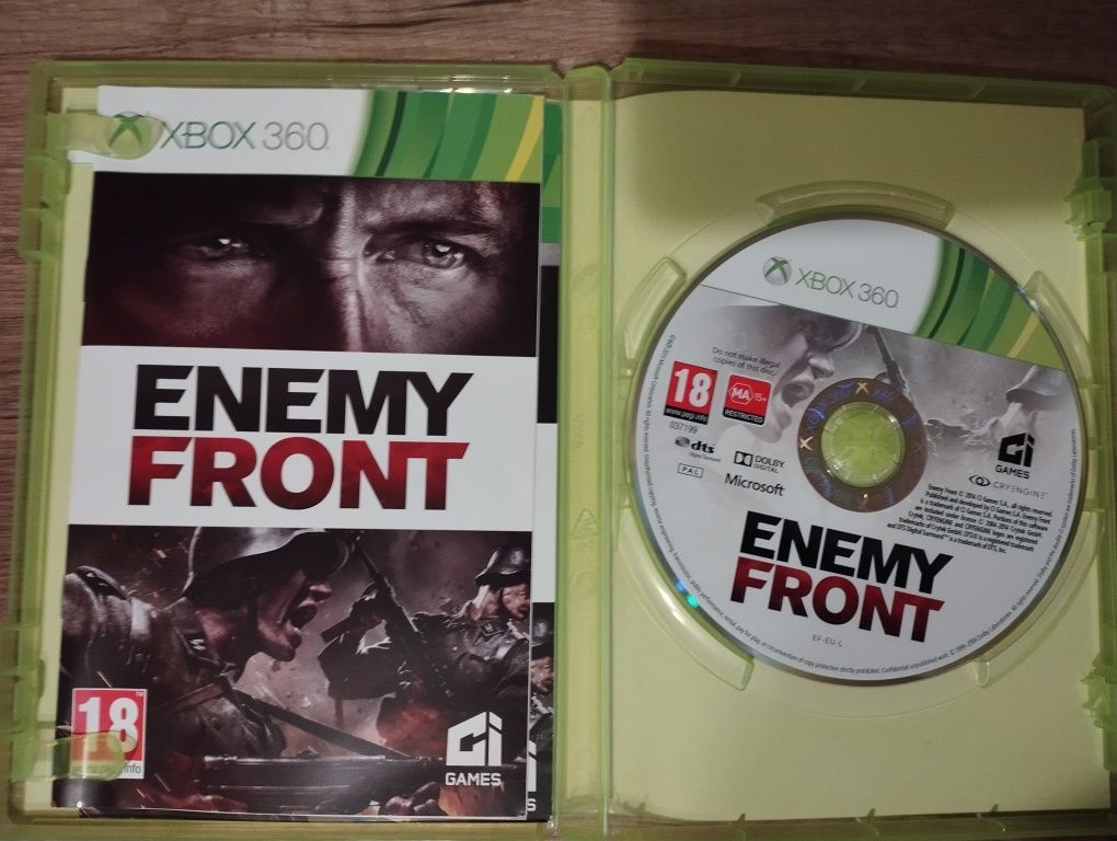 Enemy Front Xbox 360 gra