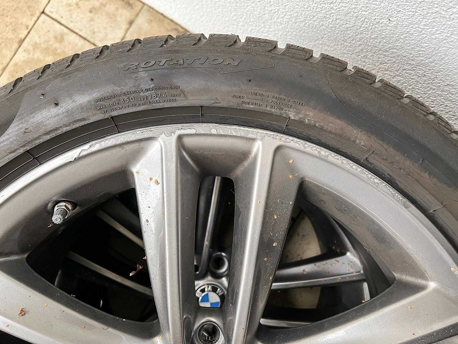 BMW - felgi Double Spoke 630 19" 5x112 + Pirelli 245/45 R19 102V zima