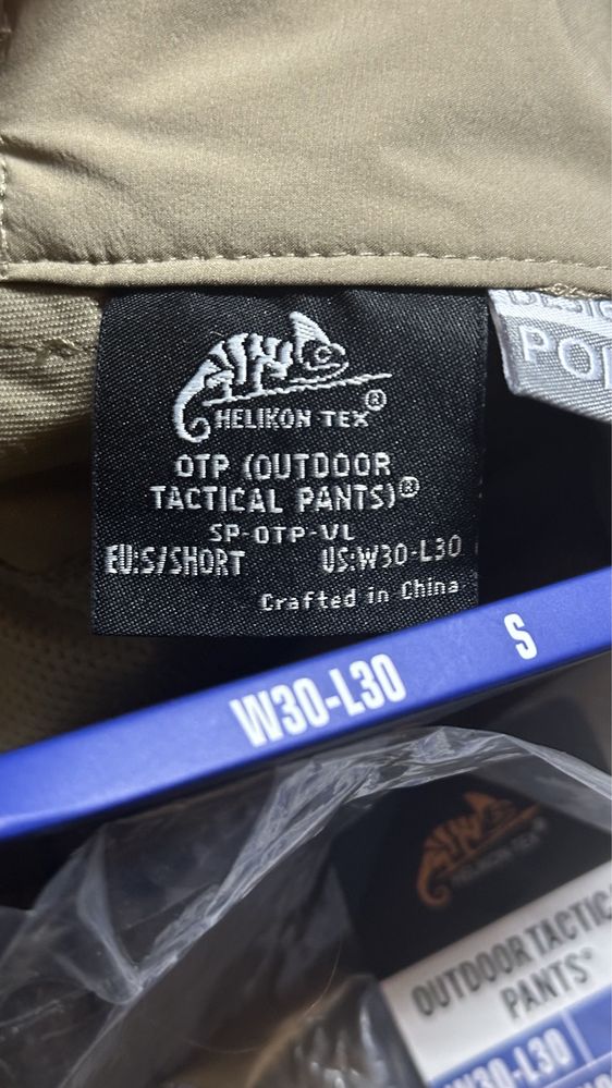 Штани helikon otp versastretch SP-OTP-VL - khaki s/short