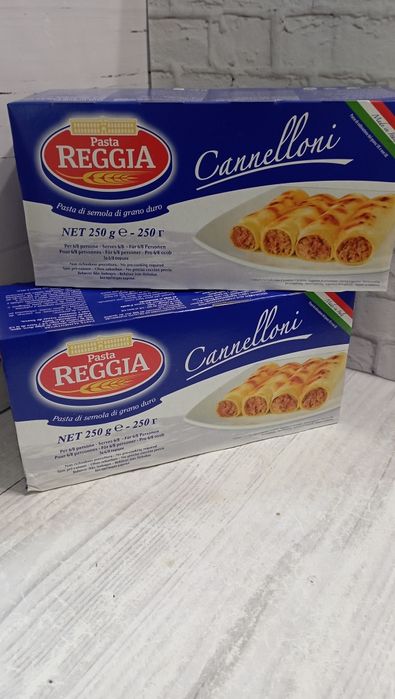 Канелонні Pasta Reggia з твердих сортів пшениці 250 г
