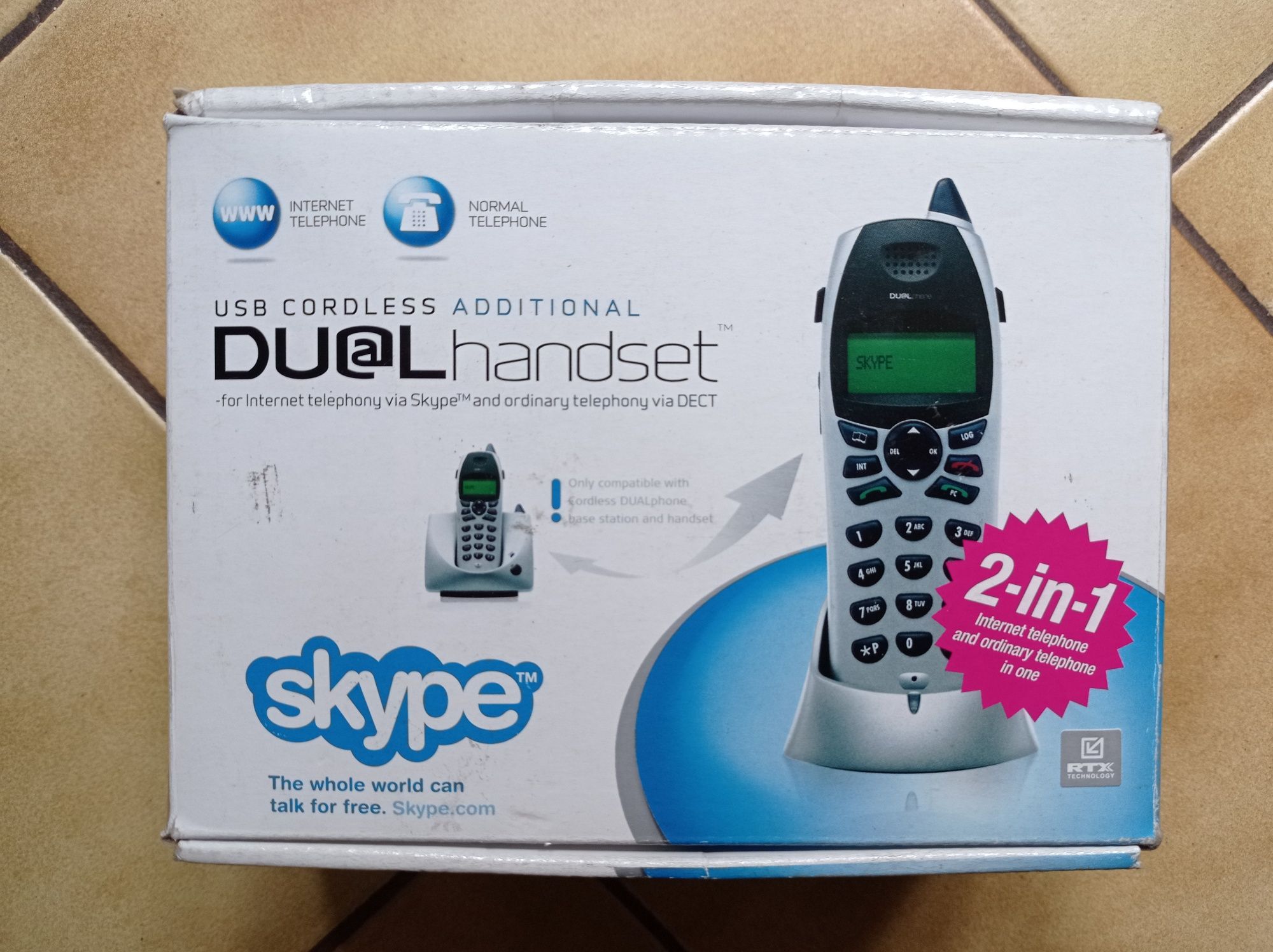 Dodatkowa słuchawka dla telefonu Cordless