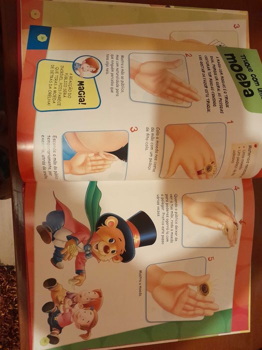 Livro infantil "Sou um Magico" NOVO