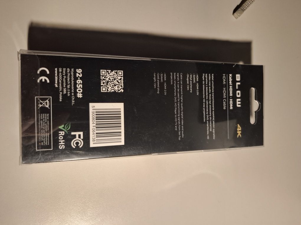 Kabel Hdmi (Blow] 4k