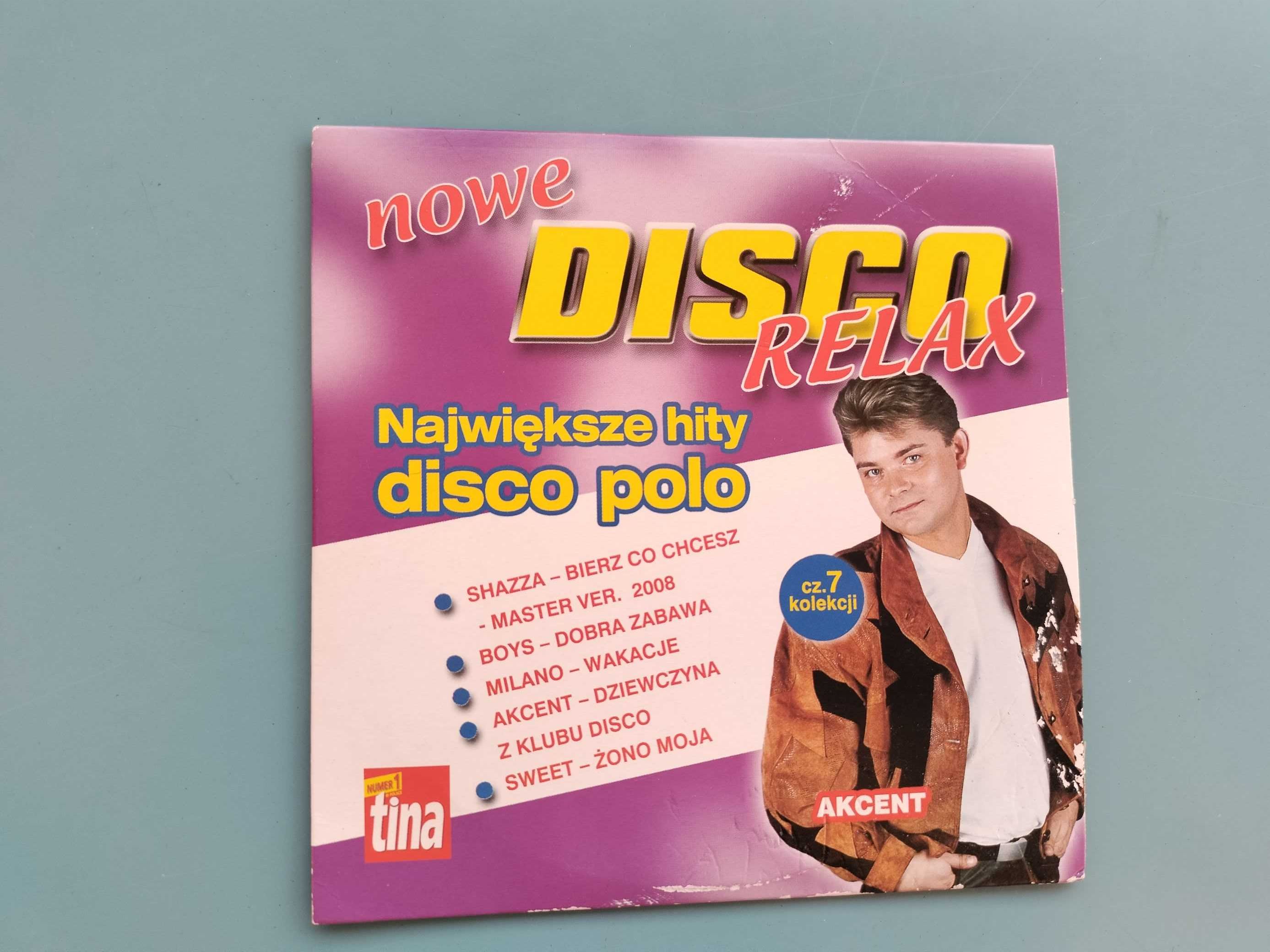 płyta cd Disco Relax cz 7 SHAZZA AKCENT BOYS