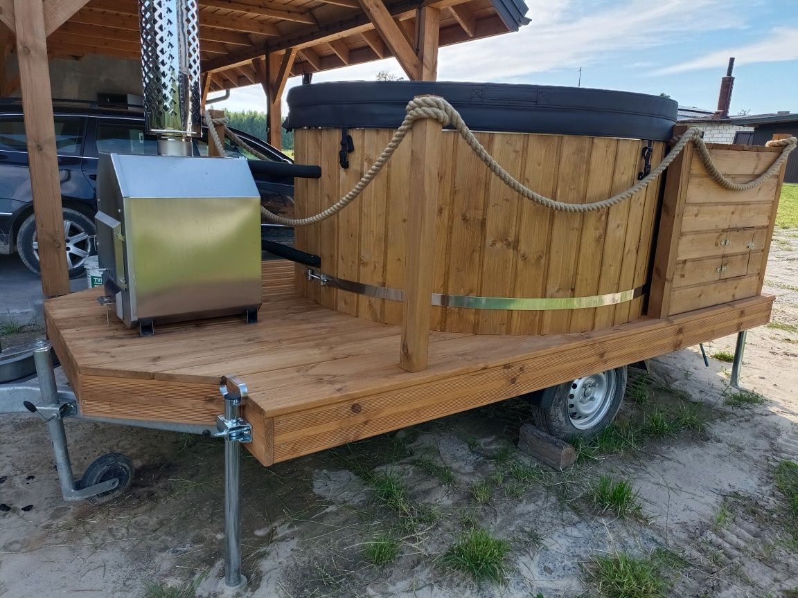 Wynajem Mobilna balia jacuzzi ogrodowe