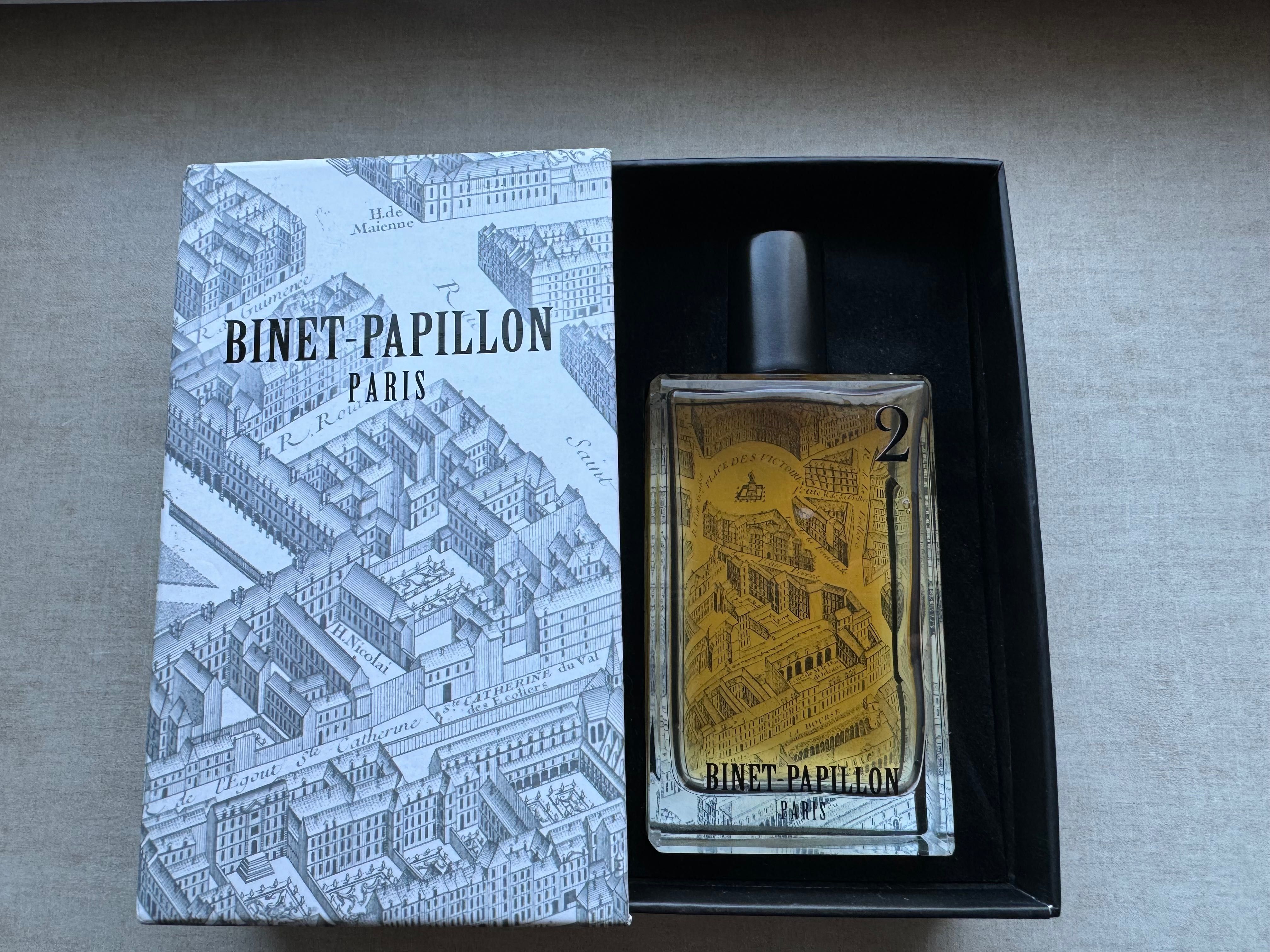 Binet-Papillon Paris no.2 Ambre Demi-Deuil