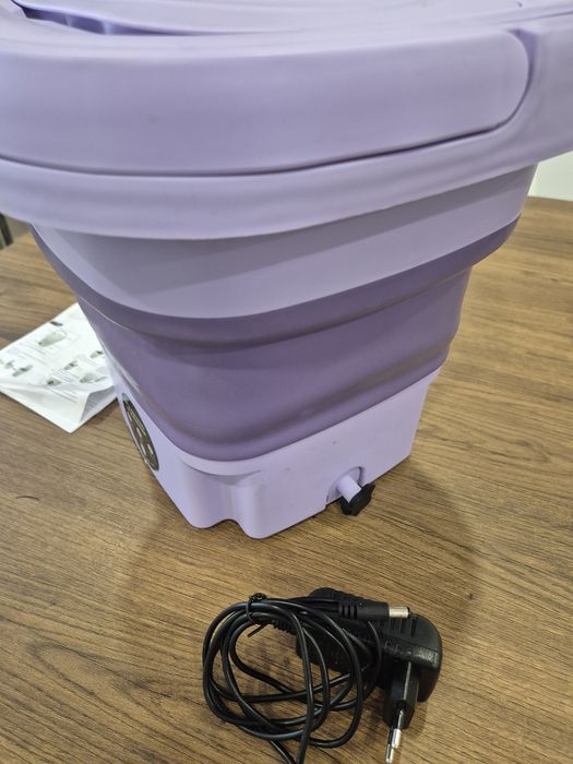 Mini-Máquina de lavar portátil e dobrável
