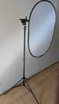 BLENDA 80X120 srebrna i dyfuzyjna + statyw uchwyt + BLENDA 5w1 60*90