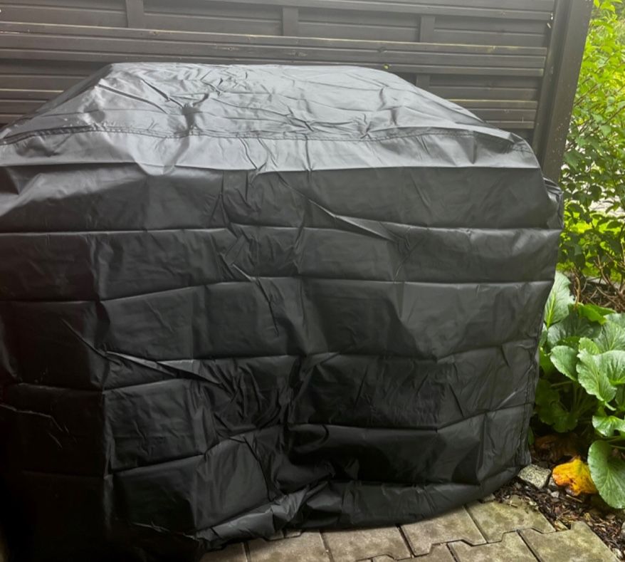 Wodoodprony Pokrowiec na Grilla 145x61x117 cm Ochrona Przed Deszczem