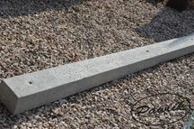 Słupek betonowy leśny | Słupki betonowe ogrodzeniowe  ap