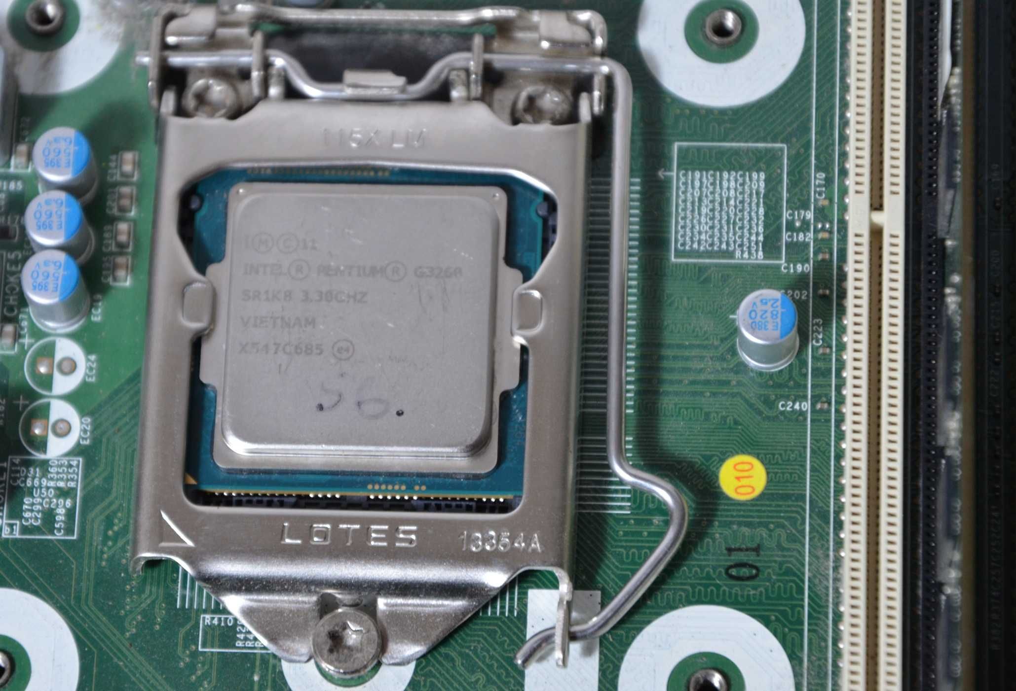 Материнська плата S1150 MSI MS-7860+G3260+4GB DDR3.