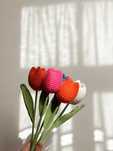 Tulipa em Crochet várias cores