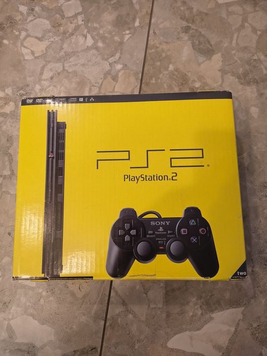 PlayStation 2 pudełko plomba