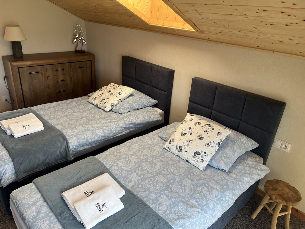 Czaple Resort domy na Kaszubach z BASENEM/ prywatnym JACUZZI /SAUNĄ