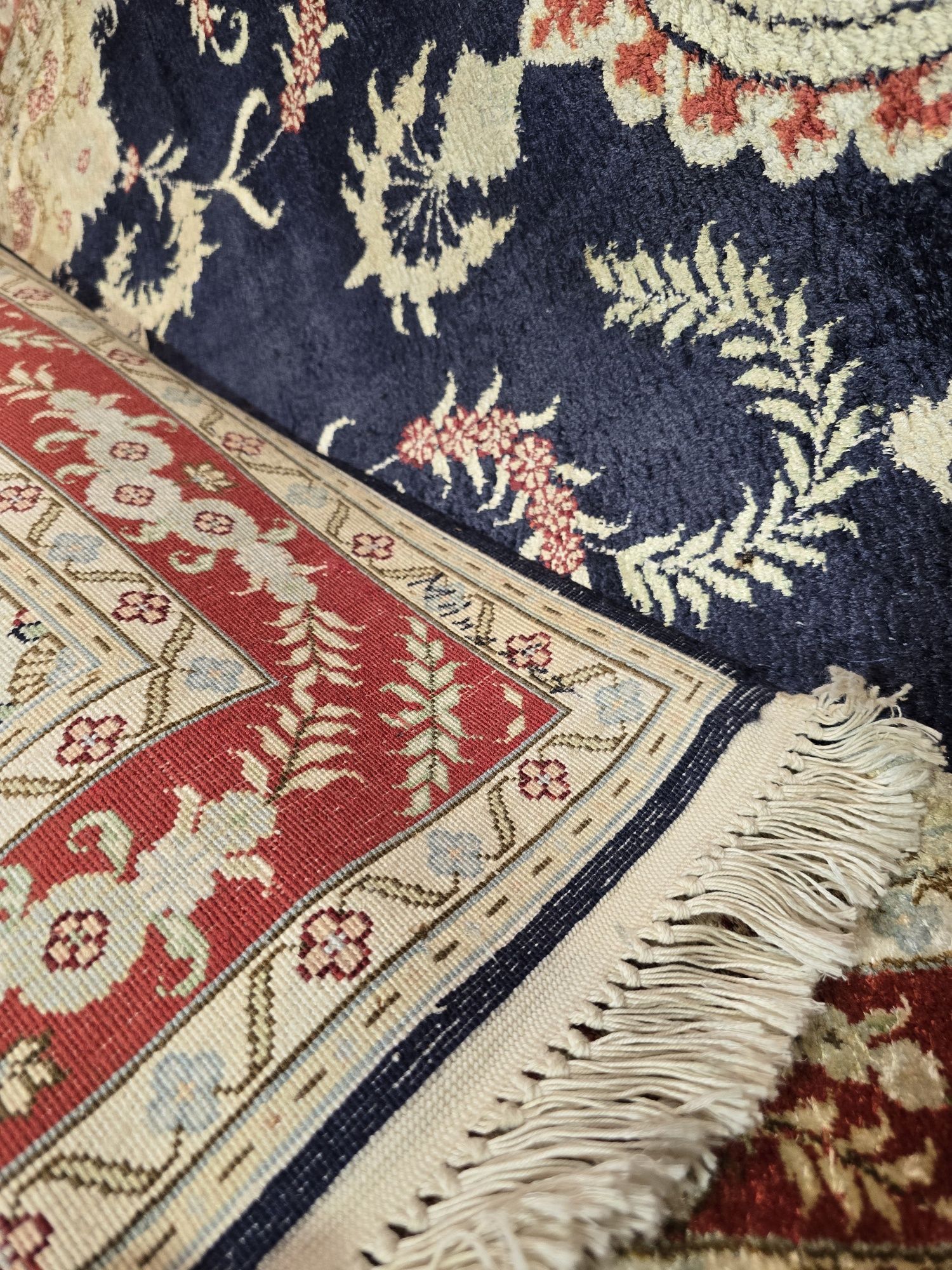 Jedwabny Tabriz 153 x 92 Perski dywan z tkany z jedwabiu od Persopolis