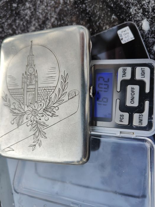коробочка,чехол,шкатулка серебро 875