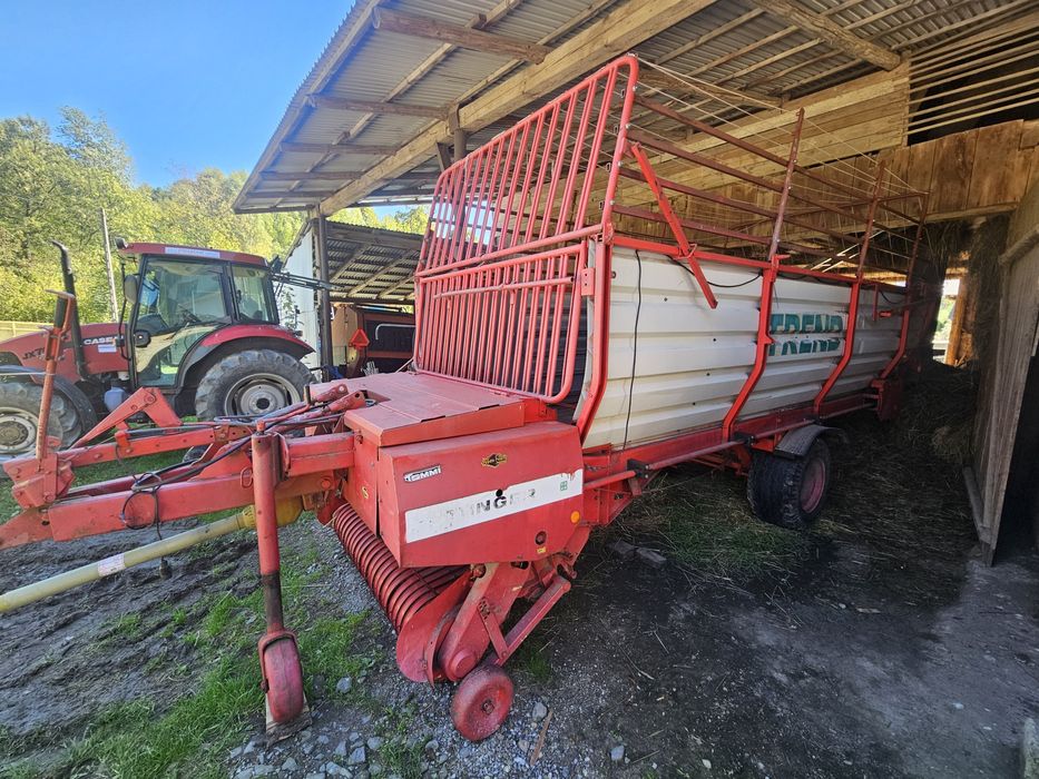 Przyczepa samozbierająca pottinger lub zamienię na paltforme na baloty