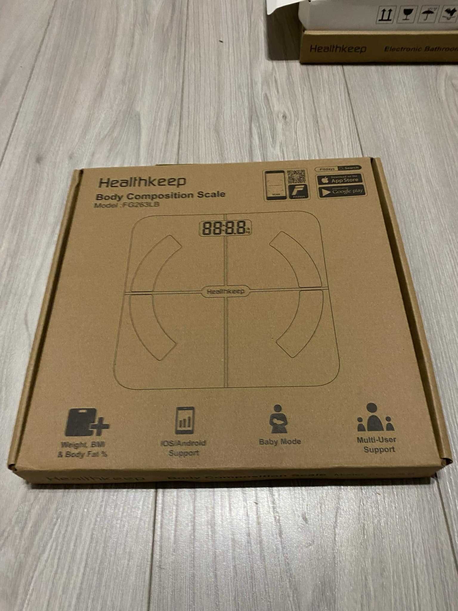 Inteligentna Waga Z Bluetooth 13 Danych Ciała Healthkeep