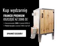 Wędzarnia 210l PROMOCJA! Oszczędzasz łącznie 3300 zł!