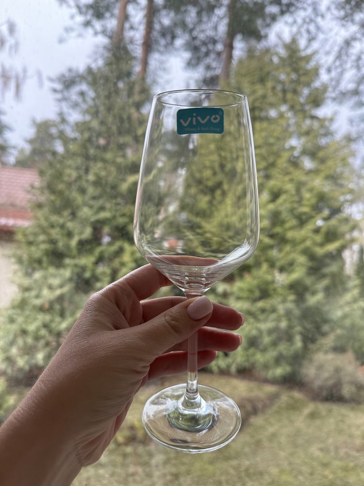 Бокалы для вина из Германии ! Шикарное хрустальное стекло