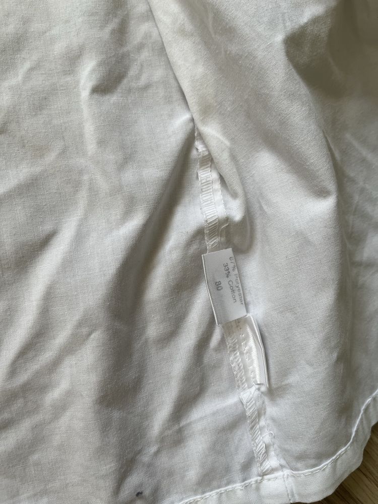 Сорочка біла блузка блуза для дівчинки