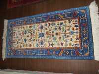 uroczy dywan wełniany , chodnik orientalny 140x72