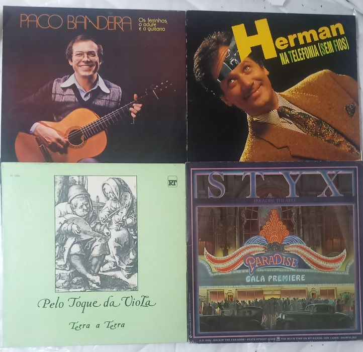 Discos vinil vários géneros