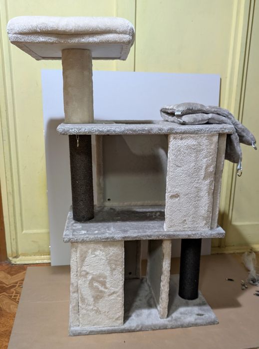 Trixie Drapak Dla Kota Stojący Juliano 58×38X115Cm Szary Używany