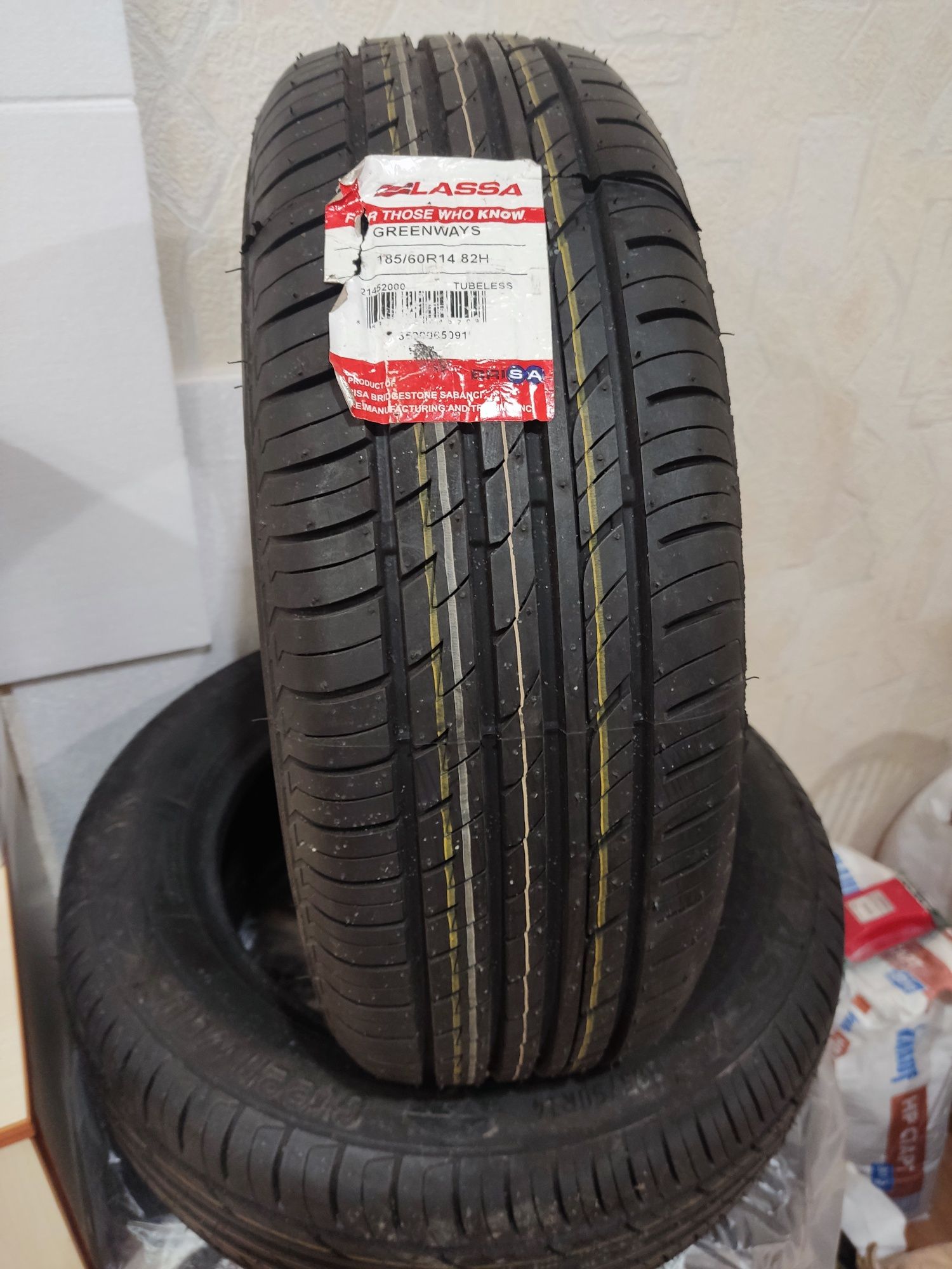 Резина lassa 185/60R14 82H