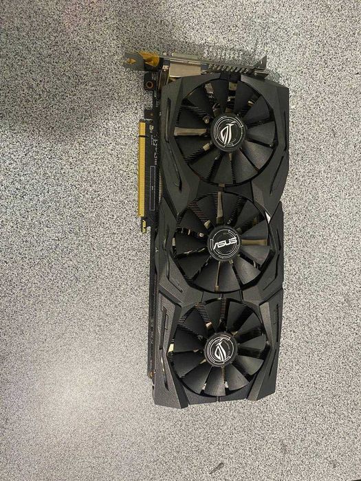 Відеокарта RX480 8GB Asus Rog Strix
