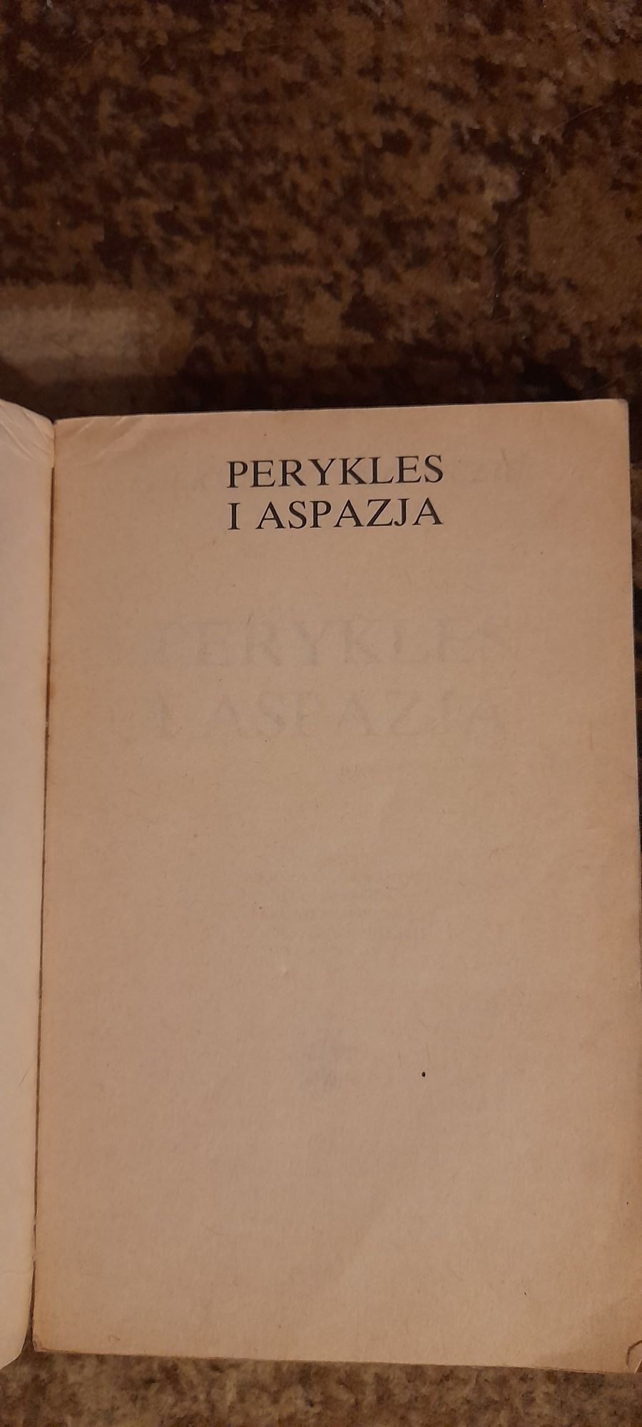 Perykles i Aspazja - Aleksander Krawczuk Wyd II poprawione 1987